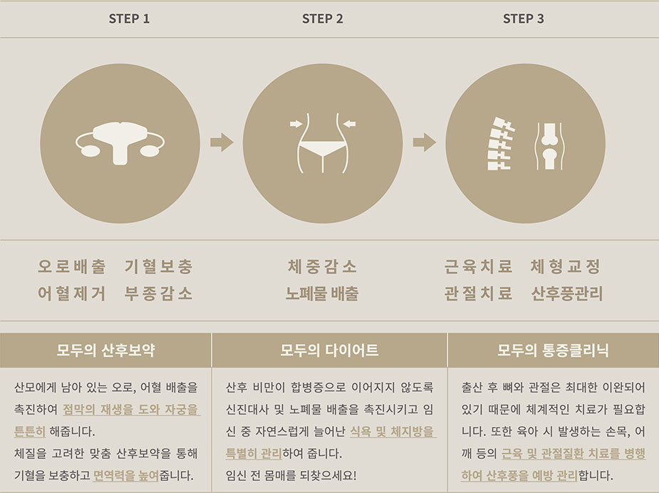 산후보약 진료 안내 이미지